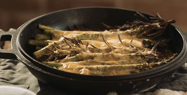Asparagus au Gratin