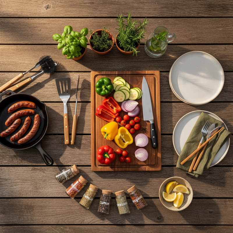 Outdoor Kitchen Setup